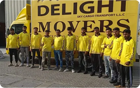 Delight Movers UAE office moving team in Abu Dhabi