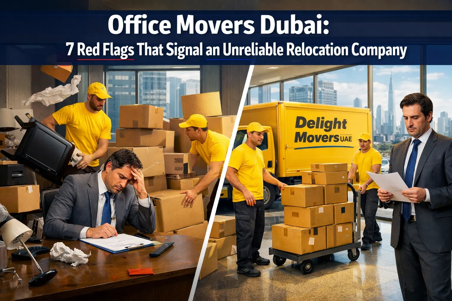 Office Movers Dubai: 7 Red Flags That Signal an Unreliable Relocation Company