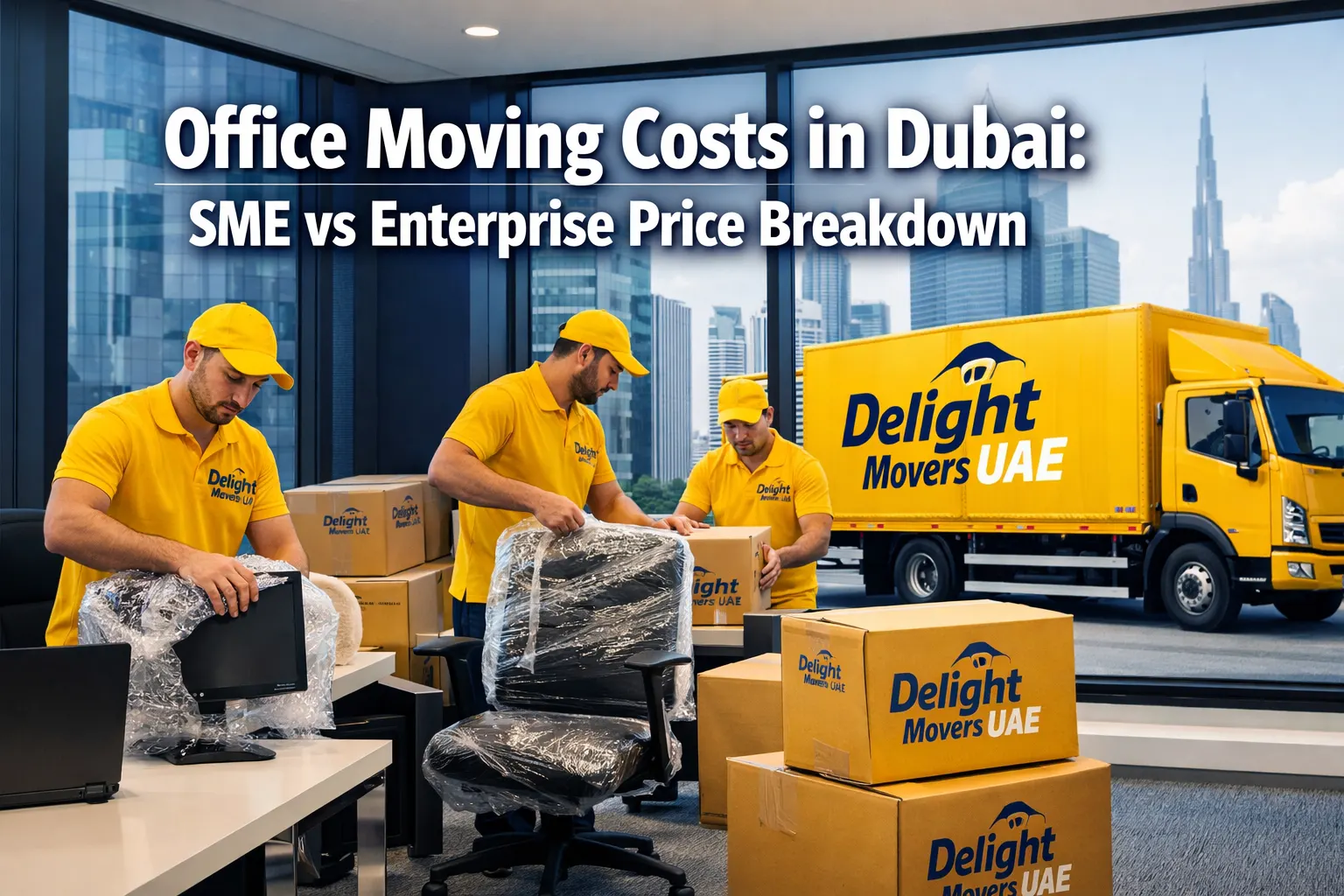 How Much Does Office Moving Cost in Dubai? SME vs Enterprise price breakdown