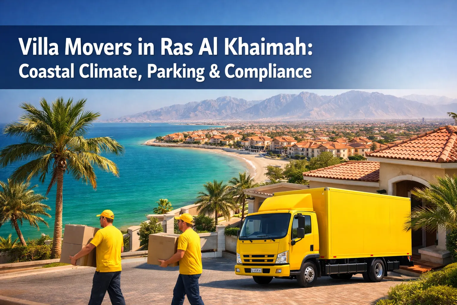 Villa Movers in Ras Al Khaimah: Coastal Climate, Parking & Compliance