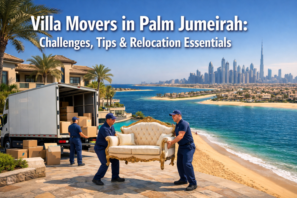 Villa Movers in Palm Jumeirah: Challenges, Tips & Relocation Essentials