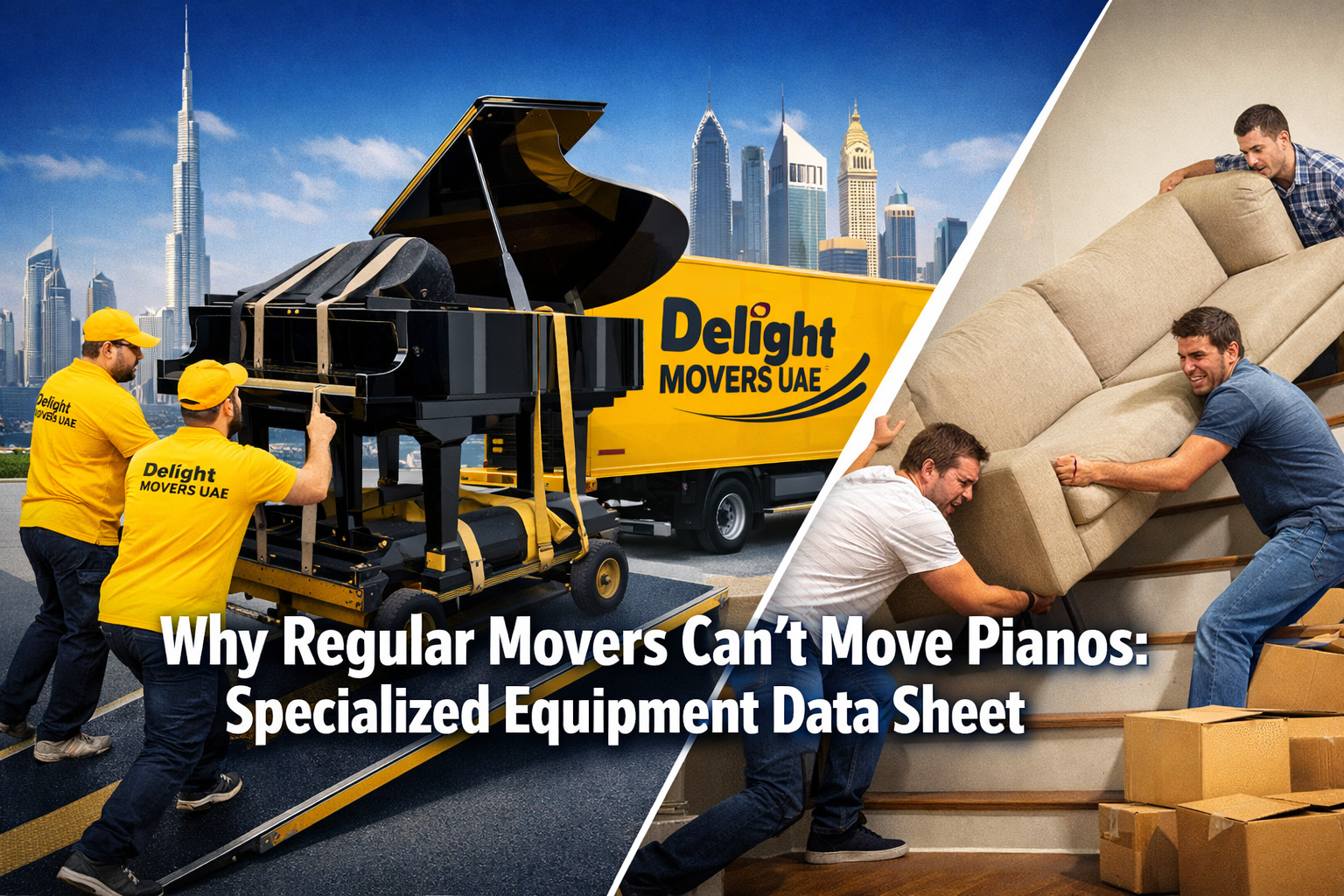 Why Regular Movers Can't Move Pianos: Specialized Equipment Data Sheet