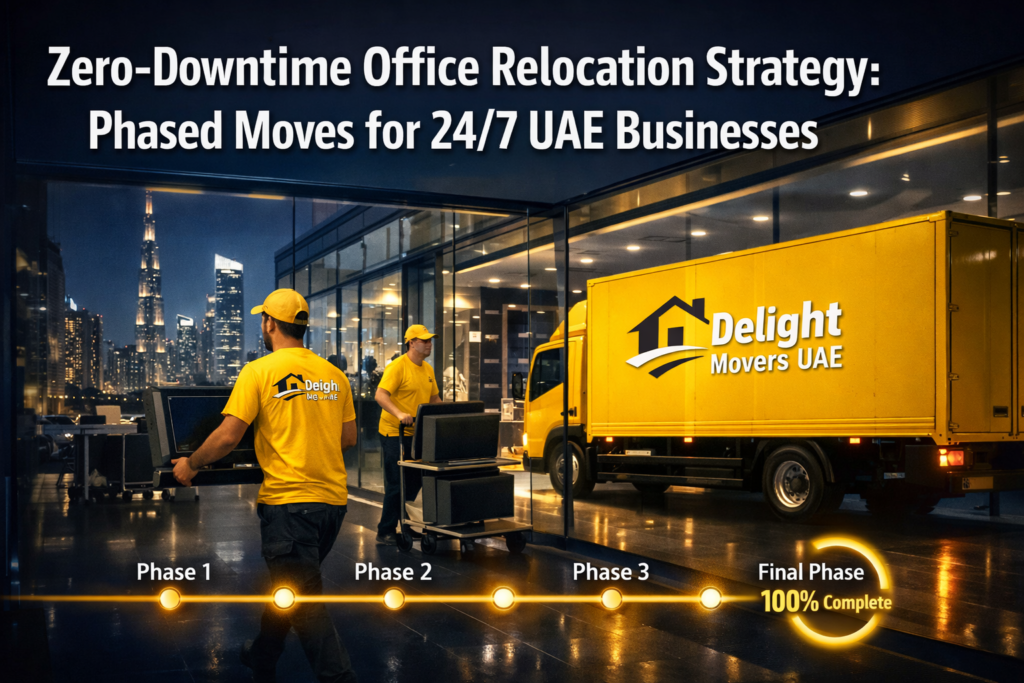 Zero-Downtime Office Relocation Strategy: Phased Moves for 24/7 UAE Businesses