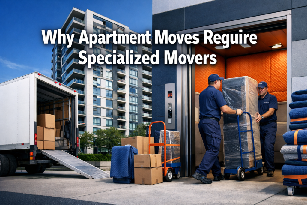 Why Apartment Moves Require Specialized Movers